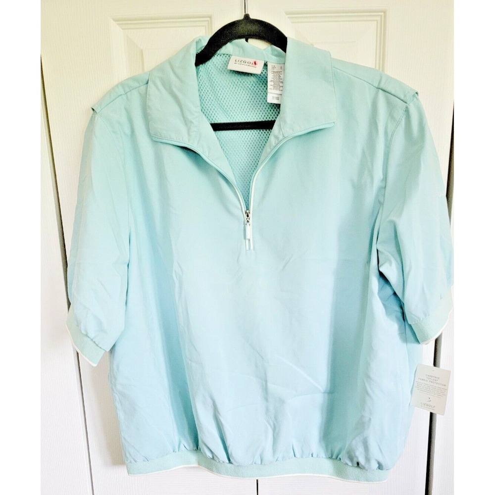 Liz Golf L Shirt Mod 70s-80's Shirt Vintage Golfers‎ Prop NWT (Spot-see photo)